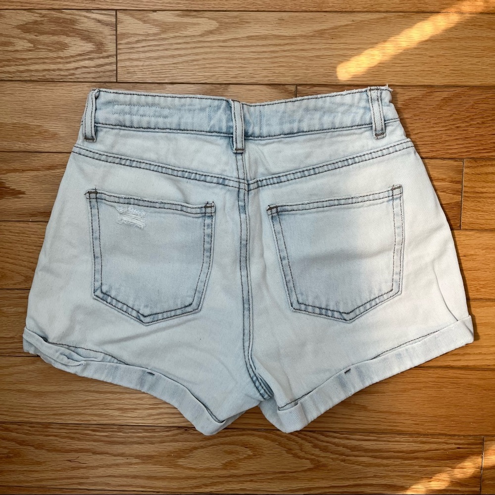 Pacsun High Rise Mom Shorts - Picture 3 of 4